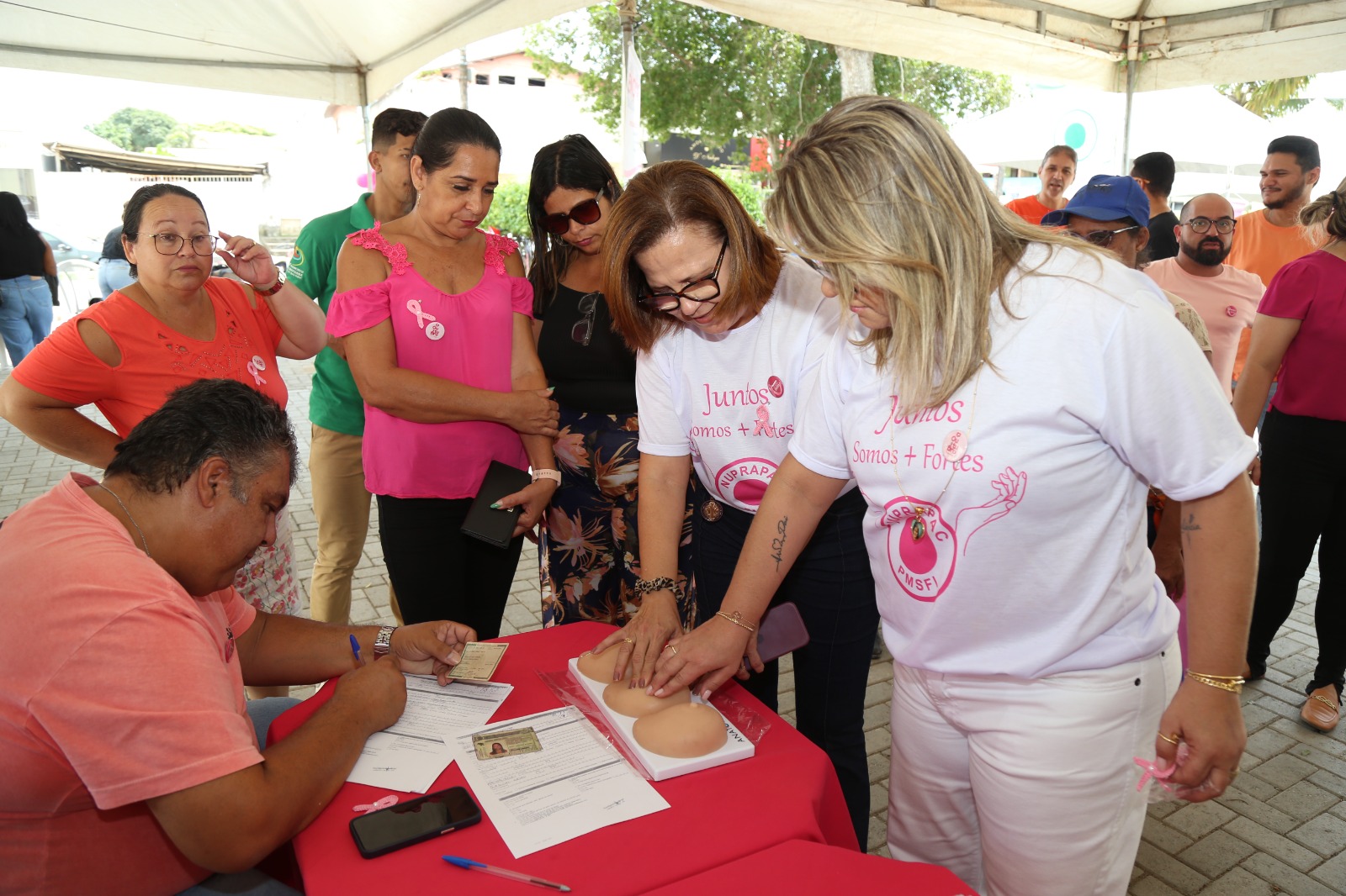 Evento Outubro Rosa Balanço ASCOM SFI Júlio César Barreto 2