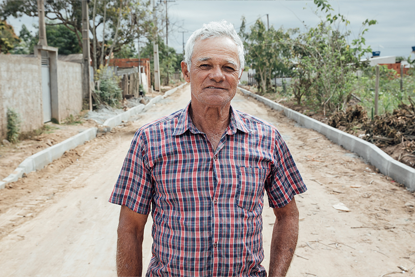 PERSONAGEM OBRAS RUAS TRAVESSÃO DE BARRA