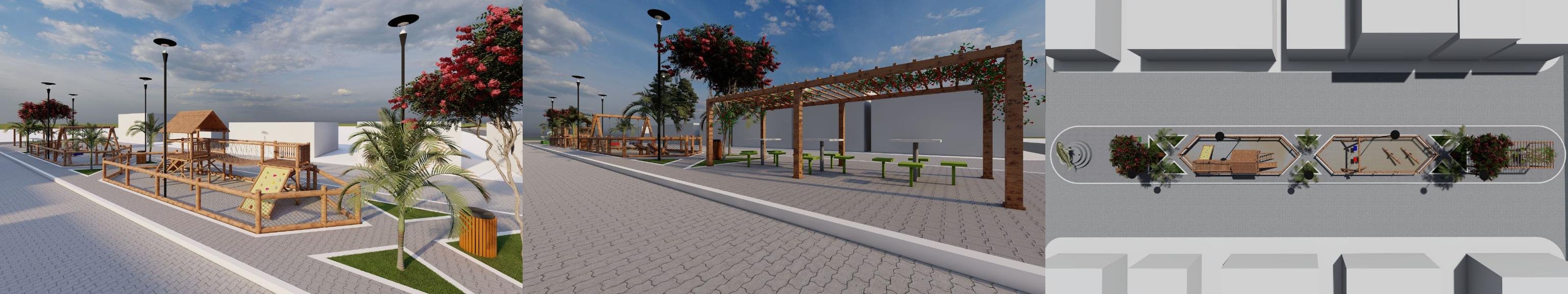 Prefeita participa de início de obras de pavimentação e praça em Guaxindiba ASCOM SFI Wagner Fraga 11 horz