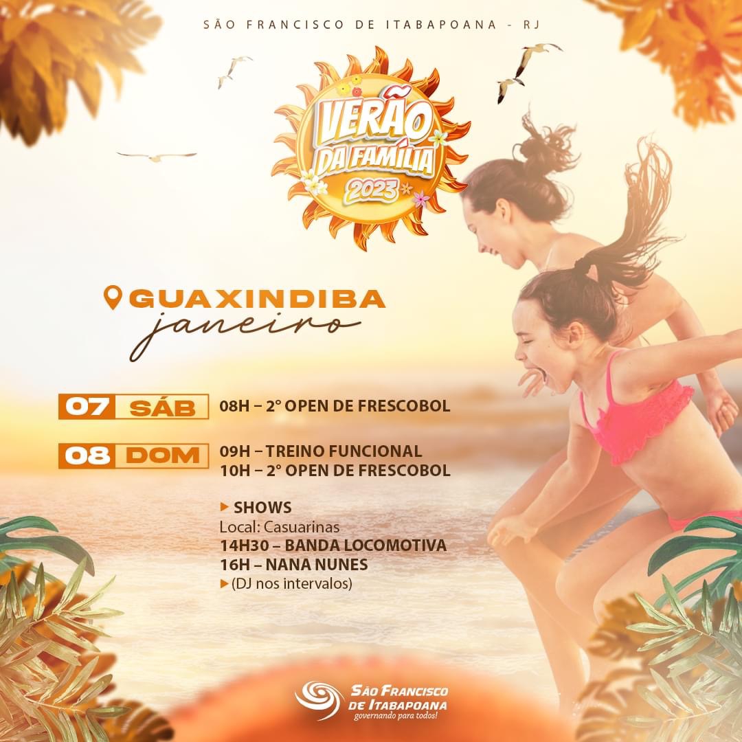 Programação Verão da Família 2023 3