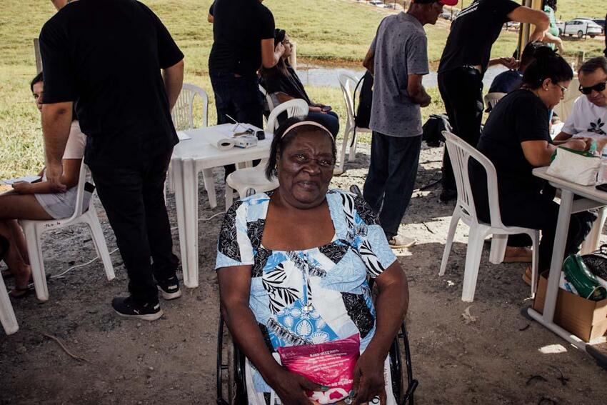 Senhora de 100 anos