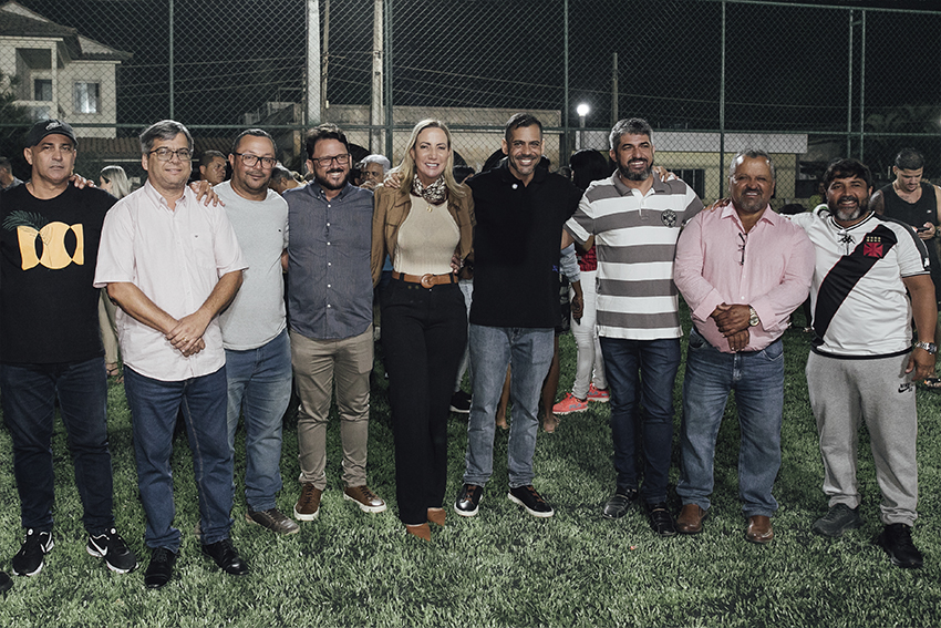 VEREADORES INAUGURAÇÃO CAMPO