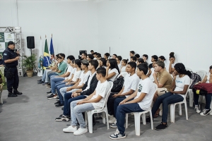 Projeto Guarda Mirim realiza aula inaugural