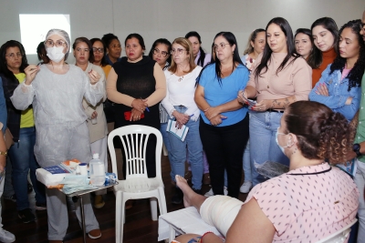 Profissionais da Enfermagem participam de capacitação neste sábado (05)