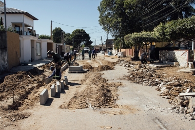 Revitalização do Centro avança com obras em ruas