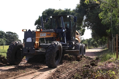Prefeitura realiza reparo na Estrada de Campo Novo