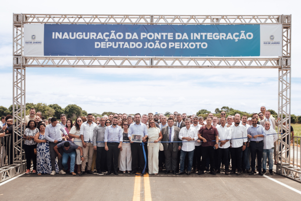 Ponte da Integração é inaugurada após 40 anos de espera