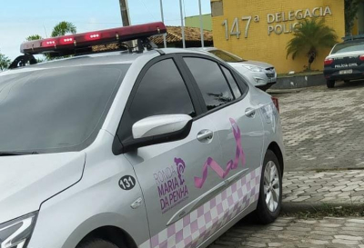 Ronda Maria da Penha atende vítima de agressão em Praça João Pessoa