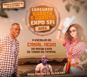Concurso Garota e Garoto Expo SFI acontece nesta quinta-feira (31)