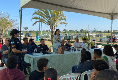 Reunião itinerante do Conseg realizada na Escola Modelo
