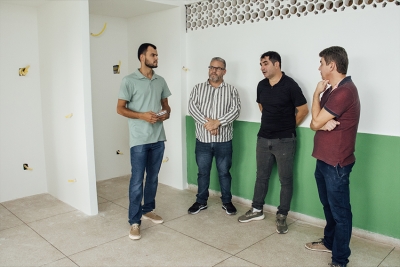 Escola Modelo de SFI recebe visita técnica para implantação de cursos do IFF