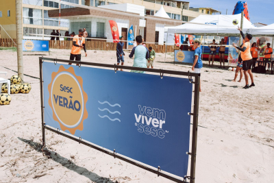 Parceria entre Prefeitura e Sesc leva atividades esportivas e culturais para Santa Clara