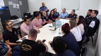 Ronda Maria da Penha é apresentada à Guarda Civil Municipal de Campos dos Goytacazes