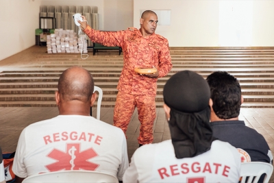 Equipe do Resgate Municipal passa por treinamento de Atendimento Pré-Hospitalar