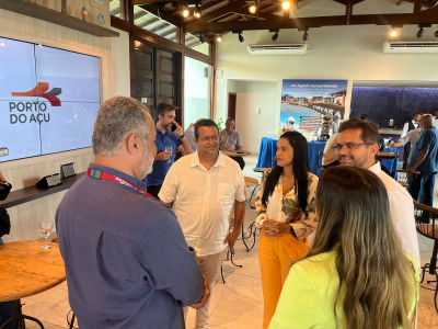 Vice-prefeito visita Porto do Açu