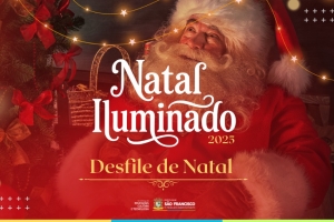 São Francisco se prepara para o Desfile de Natal e abertura da iluminação da cidade