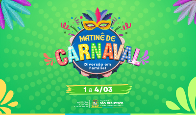 Matinês de Carnaval prometem diversão para as crianças e suas famílias