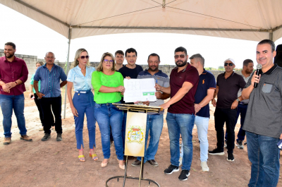 Prefeita assina Ordem de Serviço para a construção de Depósito (Arquivo Morto) e Almoxarifado