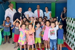Ações do PSE abordam alimentação saudável, saúde bucal e vacinação em março
