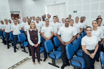 Aprovados no concurso da Guarda Civil Municipal iniciam curso de formação