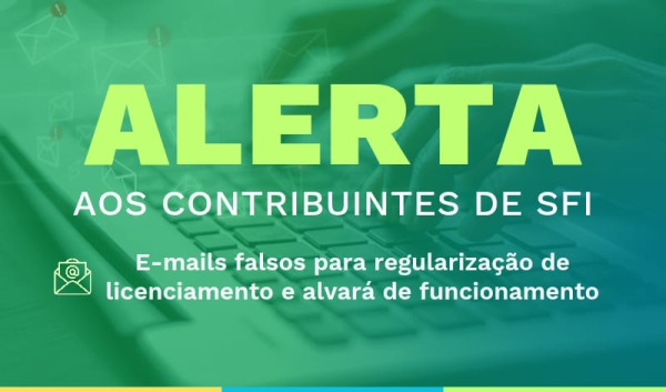 Prefeitura alerta sobre e-mails falsos sobre licenciamento e alvará