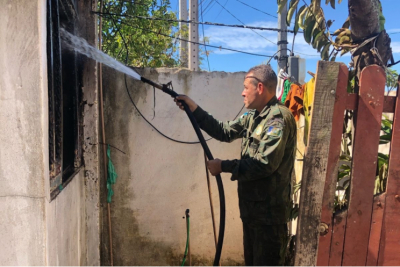 Agilidade da Guarda Municipal Ambiental de SFI contém incêndio em residência