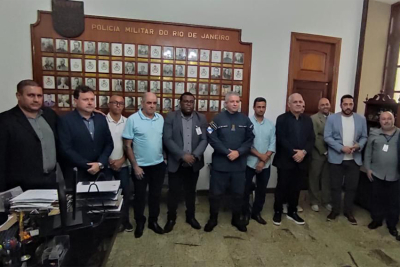 SFI participa de reunião com o Cidennf e o Comando Geral da PM, no Rio