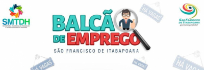 Balcão de Emprego com vaga para repositor de mercadorias