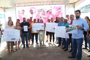 Prefeita assina ordem de serviço para construção da sede do Nuprapac