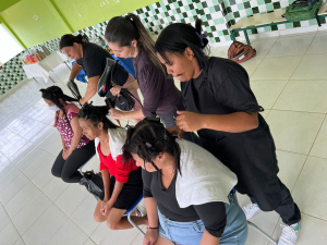 Setor de Educação Inclusiva promove Dia da Beleza para mães