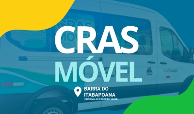 CRAS Móvel em Barra de Itabapoana, nesta quinta (18)