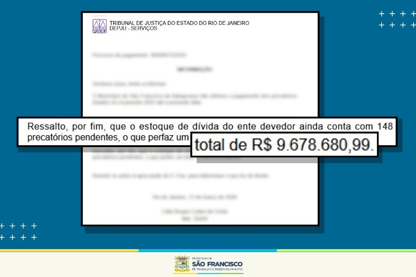 Dívidas antigas impactam o município e Prefeitura publica decreto para conter gastos