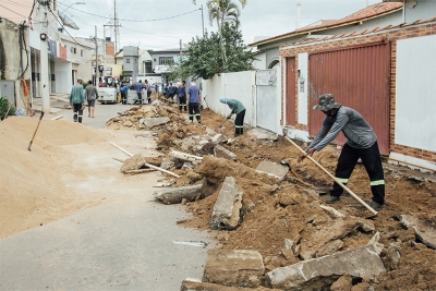 Rua Lions Club recebe obras e Prefeitura anuncia novas ações