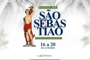 Programação deste final de semana celebra padroeiro de Barra do Itabapoana