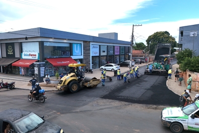Novas ruas do Centro receberão obras de recapeamento