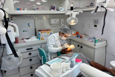 Quatro localidades receberão o Odontomóvel nesta semana