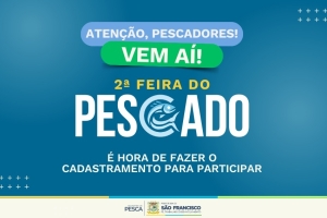 Feira do Pescado acontece quarta (1º) e quinta (02) no Centro de SFI