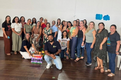Professores da educação infantil de SFI iniciam aulas de formação continuada