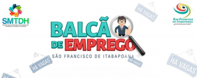 Balcão de Emprego com vaga para garçom e ajudante de pizzaiolo