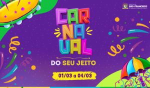 Programação de shows de Carnaval começa neste sábado (1)