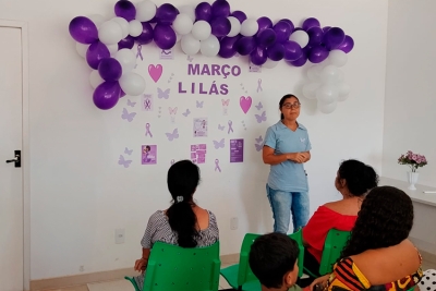 Moradoras de Gargaú participam de ação do ESF sobre saúde da mulher