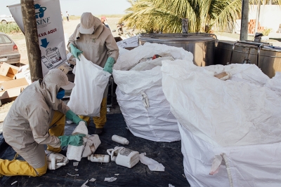 Terminou nesta quinta (17) a campanha de descarte de embalagens vazias de agrotóxico