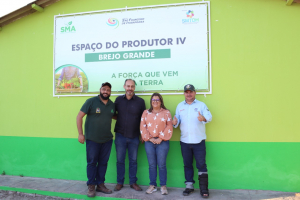Prefeita inaugura Espaço do Produtor IV, em Brejo Grande