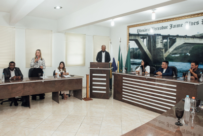 Prefeita participa de reunião do Cidennf com a Enel para cobrar melhorias no serviço prestado à população.
