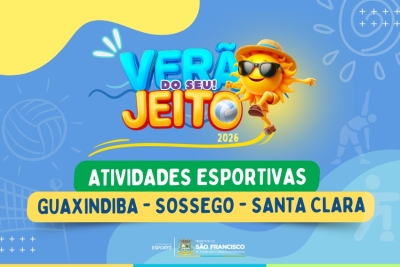 Programação esportiva do Verão Do Seu Jeito começa neste sábado
