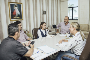 Prefeita se reúne com secretária de Estado para discutir criação de Polo Industrial em SFI