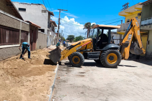 Avança a padronização de calçadas em Santa Clara