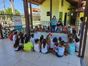 Estudantes da rede municipal recebem Educação Ambiental através do Programa Saúde Nota 10