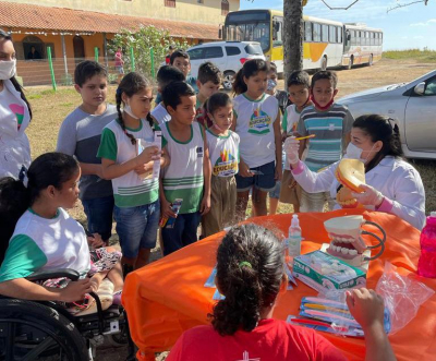 Escola de Barra do Itabapoana recebe ação sobre saúde bucal