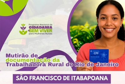 Mutirão de Documentação da Trabalhadora Rural, começa terça 29